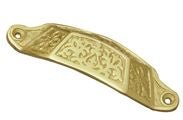 Superior Brass Drawer Pull PB 95mm - primehardware