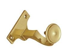 Superior Brass Curtain Centre Bracket PB 32mm - primehardware