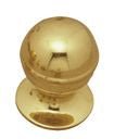 Superior Brass Ball Finial Polished Brass 25mm