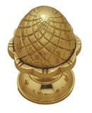 Superior Brass Pineapple Finial PB 32mm - primehardware
