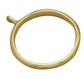 Superior Brass Curtain Ring Polished Brass 50mm