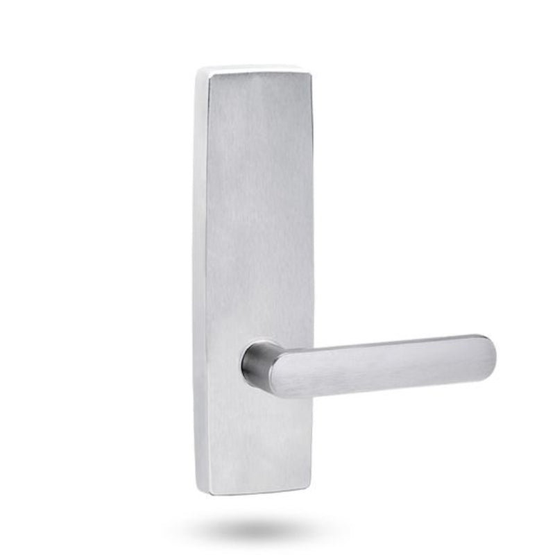 Lockwood 1805 Square End Plate & 106 Lever Satin Chrome 1805/106SC
