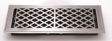 Superior Brass Floor Register 304 Satin Stainless Steel 300x100mm