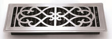 Superior Brass Floor Register - 304 Satin Stainless Steel 300x100mm