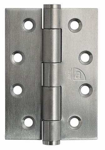 Austyle Butt Hinge Fixed Pin inc screws (pair) SSS 85x60x2mm - primehardware