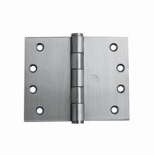 Superior Brass Broad Butt Hinge Fixed Pin Satin Stainless Steel 100x125x3mm (Pair)