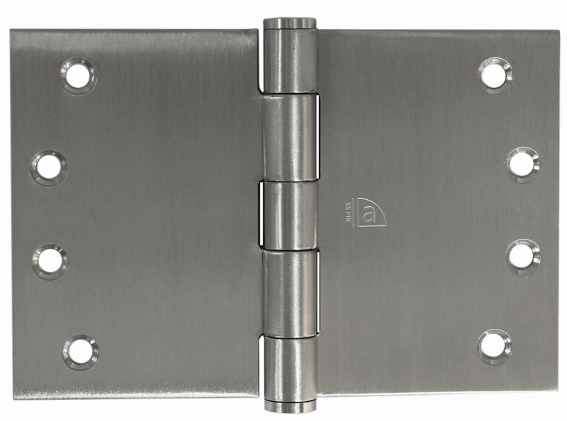 Superior Brass Broad Butt Hinge Fix Pin per 2 + screws SSS 100x200x3mm