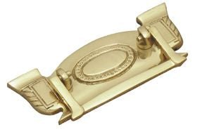 Superior Brass Cabinet Fitting PB 35x95mm - primehardware