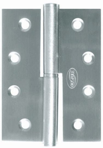 Superior Brass Lift Off Hinge Right Hand per 2 + screws SSS 89x60x2.5mm - primehardware