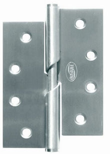 Superior Brass Self Closing Hinge Left Hand Satin Stainless Steel 100x76mm (Pair)