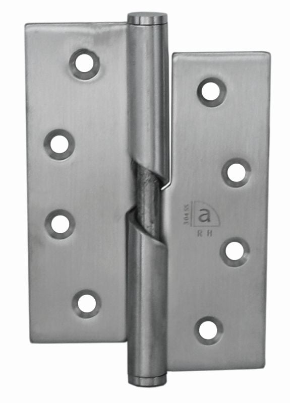 Austyle Self Closing Hinge Right Hand per 2 + screws SSS 100x75mm - primehardware