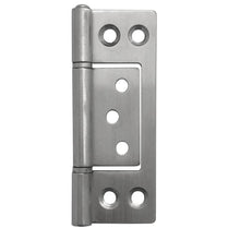 Superior Brass Hirline Fast Fix Hinge Satin Stainless Steel 89x35x2mm (Pair)