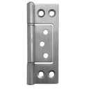 Superior Brass Hirline Fast - Fix Hinge inc screws (pair) SSS 89x35x2mm - primehardware