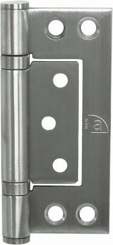 Superior Brass Hirline Fast - Fix Bearing Hinge inc screws (pair) SSS 100x47 - primehardware