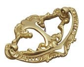 Superior Brass Cabinet Fitting PB 50x93mm - primehardware