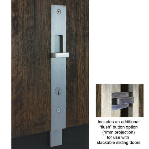 Superior Brass Flush Bolt High Security Satin Chrome - primehardware