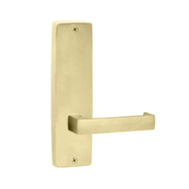 Lockwood 1805 Square End Plate & 111 Lever Polished Brass 1805/111PB - primehardware