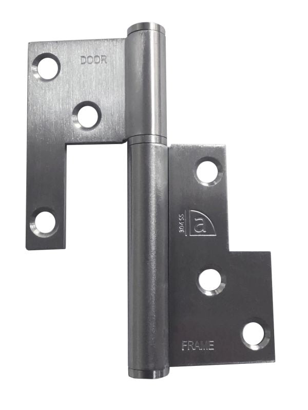 Austyle Universal Lift Off Hinge 304Sss Ea Sss 100X75X2.5Mm Various Finish - primehardware