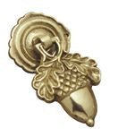 Superior Brass Drop Handle Pineapple PB 60x40mm - primehardware