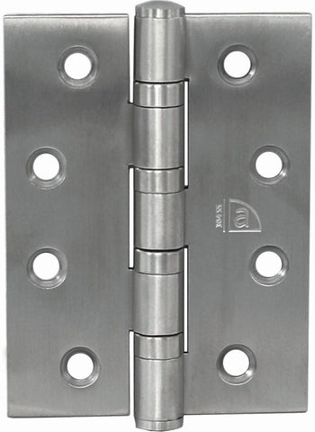 Superior Brass Ball Bearing Hinge 304SS 4BB SSS 100x75mm - primehardware