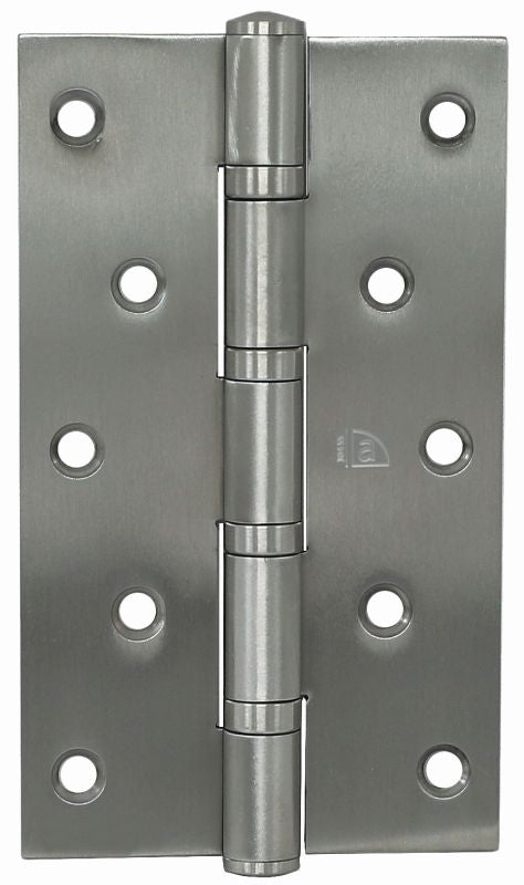 Superior Brass Long Body 4BB Butt Hinge Fixed Pin inc screws 304SSS 150x88 - primehardware