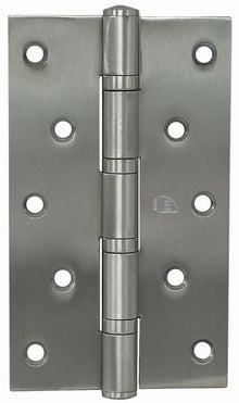 Superior Brass Long Body Four Ball Bearing Butt Hinge Fixed Pin Including Screws 304 Stainless Steel 150x88mm Satin Stainless Steel 150x88x3mm