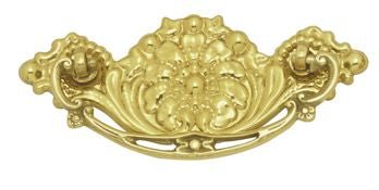 Superior Brass Cabinet Fitting PB 40x95mm - primehardware