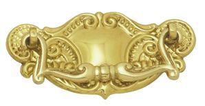 Superior Brass Cabinet Fitting PB 40x83mm