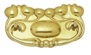 Superior Brass Cabinet Fitting PB 38x67mm