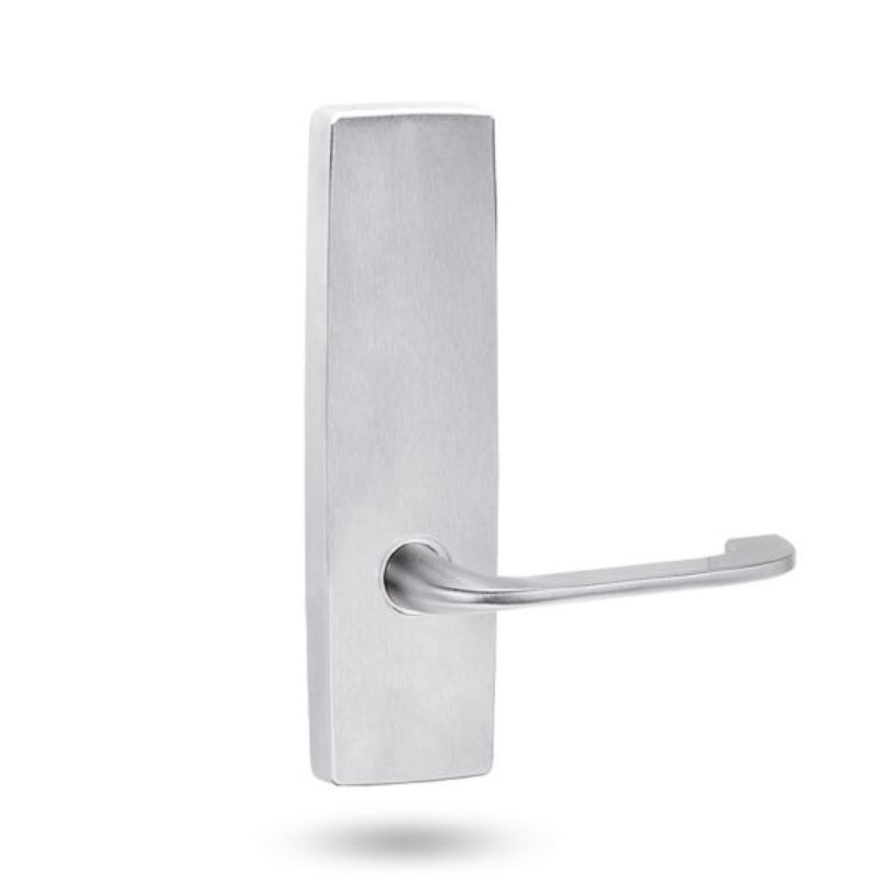 Lockwood 1805 Square End Plate & 115 Lever Satin Chrome 1805/115SC - primehardware