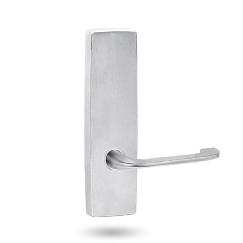 Lockwood 1805 Square End Plate & 115 Lever Satin Chrome 1805/115SC - primehardware
