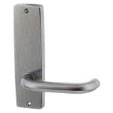 Lockwood 1904 Square End Plate with Turn & 153 LH Lever Polyester Powdercoat 1904/153LPC - primehardware