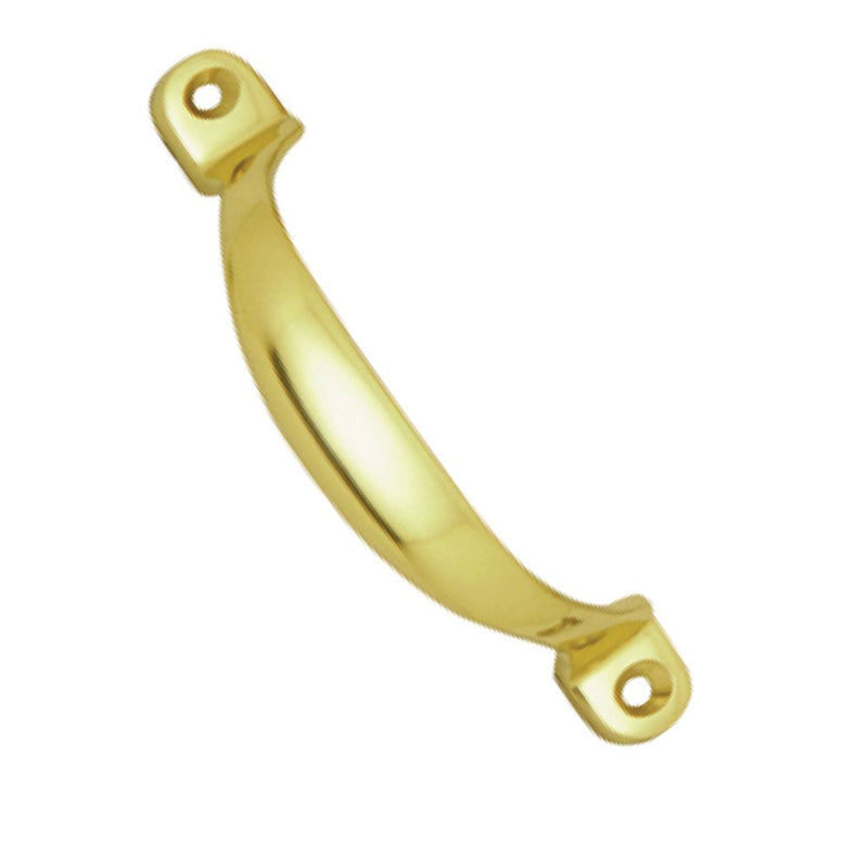 Superior Brass Offset Pull Handle PB 90mm
