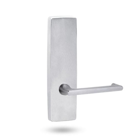 Lockwood 1805 Square End Plate & 118 Lever Satin Chrome 1805/118SC - primehardware