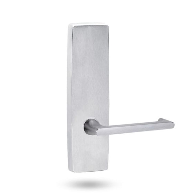 Lockwood 1805 Square End Plate & 118 Lever Satin Chrome 1805/118SC