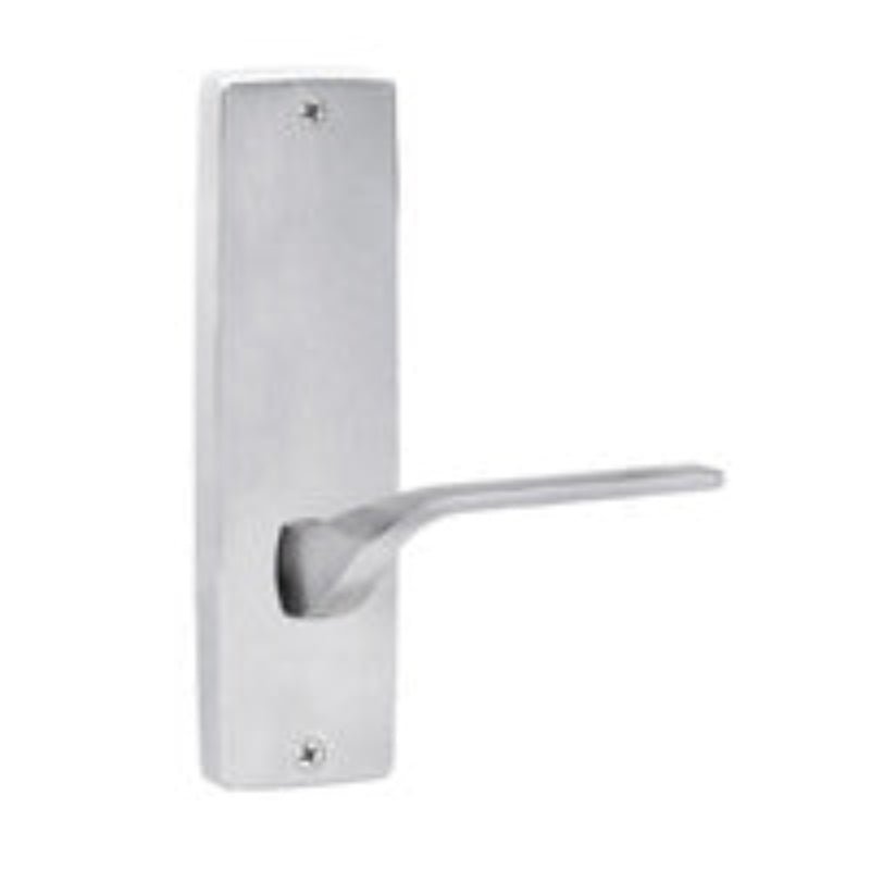 Lockwood 1805 Square End Plate & 122 LH Lever Polished Brass 1805/122LPB - primehardware