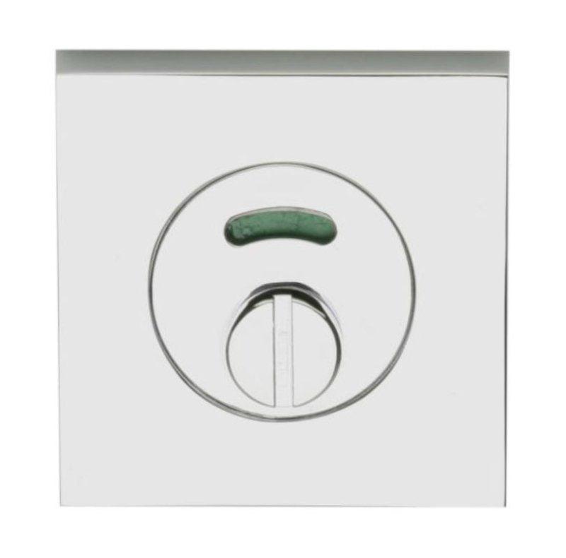 Lockwood Velocity 55mm Square Emergency Indicating Turn Snib SC Satin Chrome  VSS8/SC