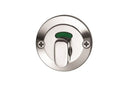 Lockwood 1360 Series Privacy Indicating Turn Escutcheon Surface Fix Satin Chrome 1367/IPSC - primehardware