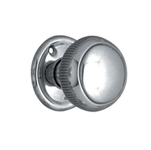 Superior Brass Milled Edge Knob Satin Chrome 45mm (Pair)