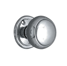 Superior Brass Milled Edge Knob 52mm Satin Chrome 52mm Dia Knob / 61mm Back Plate (Pair)