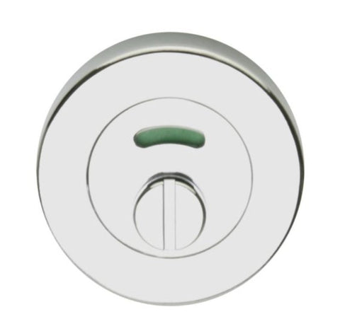 Lockwood Velocity 55mm Round Emergency Indicating Turn Snib SC Satin Chrome VSR8/SC - primehardware