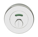 Lockwood Velocity 55mm Round Emergency Indicating Turn Snib SC Satin Chrome VSR8/SC - primehardware