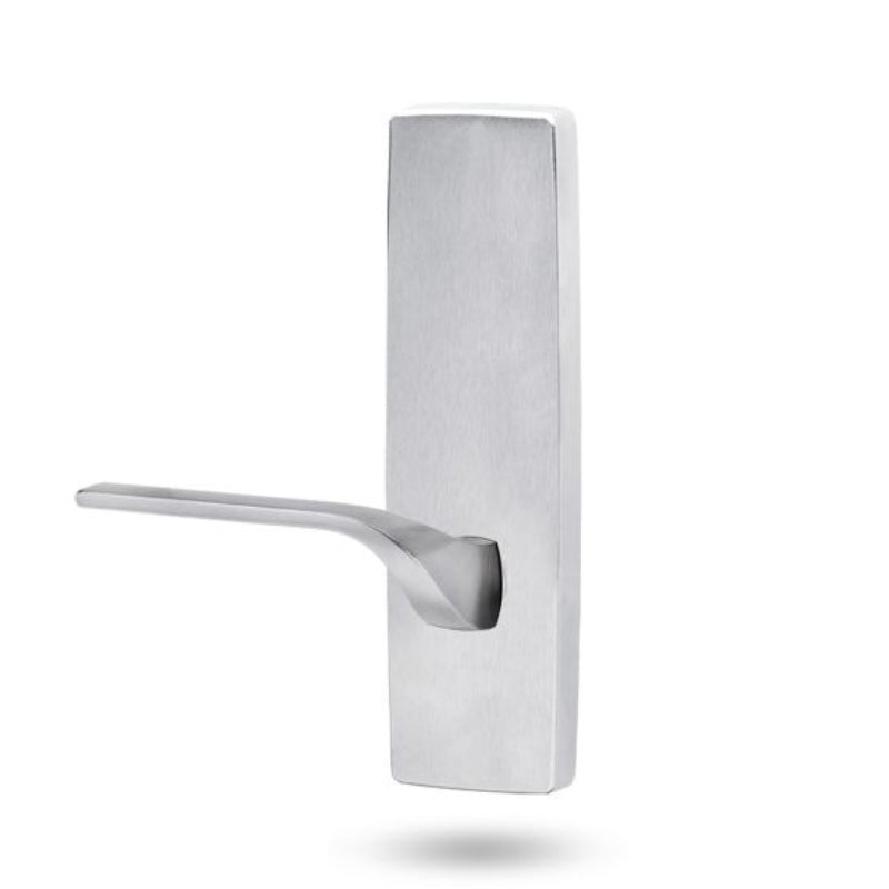 Lockwood 1805 Square End Plate & 122 RH Lever Satin Chrome 1805/122RSC