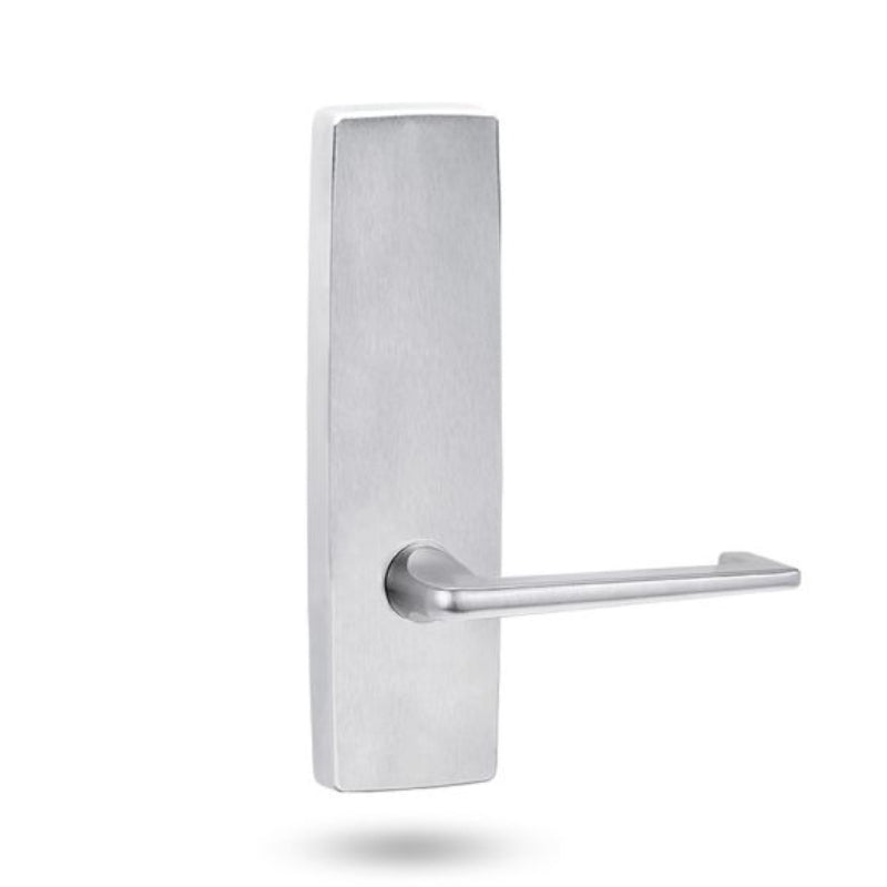 Lockwood 1805 Square End Plate & 132 Lever Satin Chrome 1805/132SC - primehardware