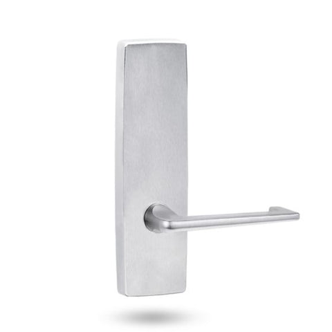 Lockwood 1805 Square End Plate & 132 Lever Satin Chrome 1805/132SC - primehardware