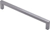 Superior Brass Kitchen Handle Satin S/Steel 15x15mm Square 608mm - primehardware