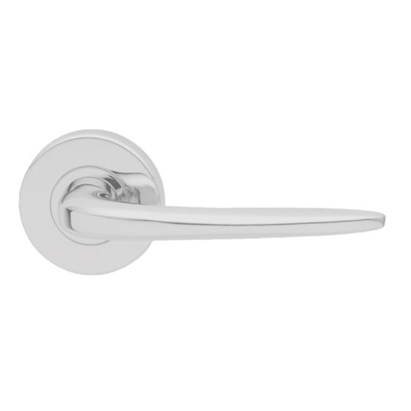 Lockwood Velocity 55mm Round Mortice Lever Set & L1 Lever SC Satin Chrome  VSR0/L1SC