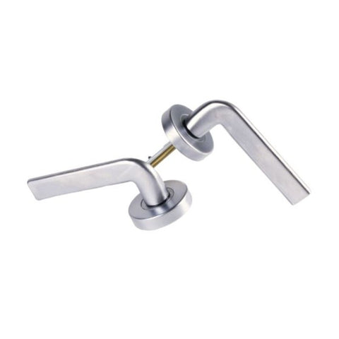 Lockwood Velocity 55mm Round Passage Set & L4 Lever SC TP Satin Chrome VSR1/L4SC - primehardware