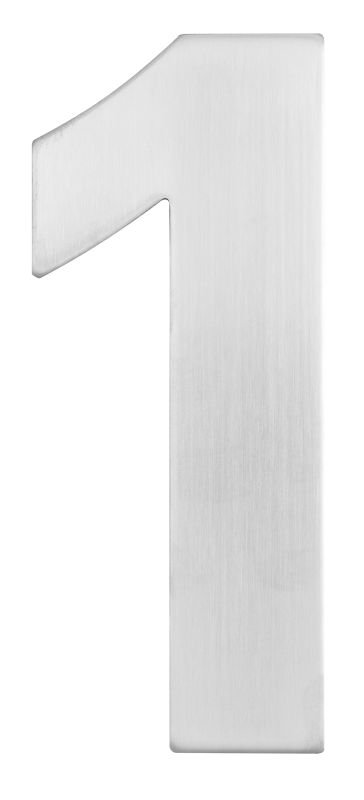 Superior Brass Architectural Numeral No.1 316 S/Steel 130mm "1"
