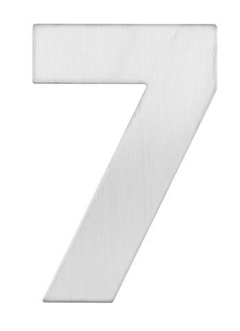 Superior Brass Architectural Numeral No.7 316 S/Steel 255mm "7" - primehardware